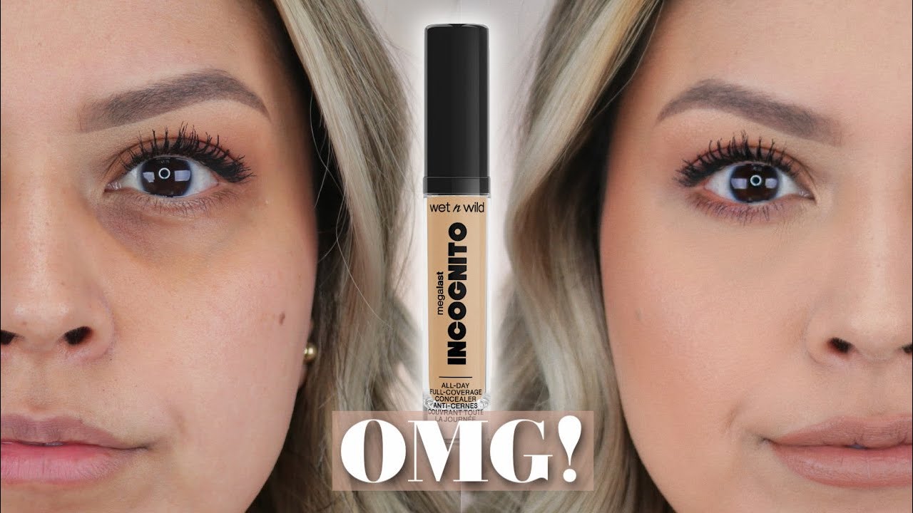 NEW AT THE DRUGSTORE AND ONLY $5!!! WET N WILD MEGA LAST INCOGNITO CONCEALER | REVIEW + WEAR TEST