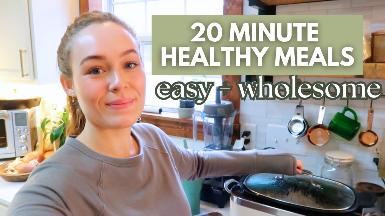 20 Minute Meals When You Don't Feel Like Cooking