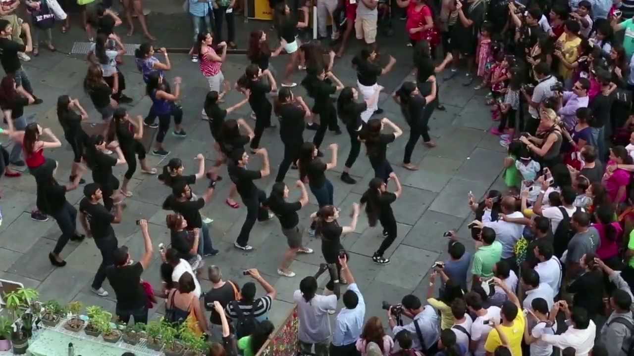 BollywoodFunk NYC Flash Mob. August 2013