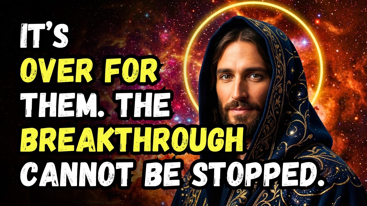 GOD MESSAGE TODAY: IT'S OVER THEM. THE BREAKTHROUGH CAN'T BE STOPPED. GOD MESSAGE NOW | GOD SAYS