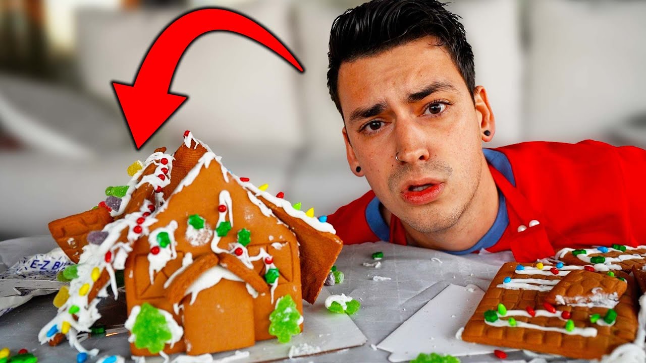 I Built The Worst Gingerbread House Ever