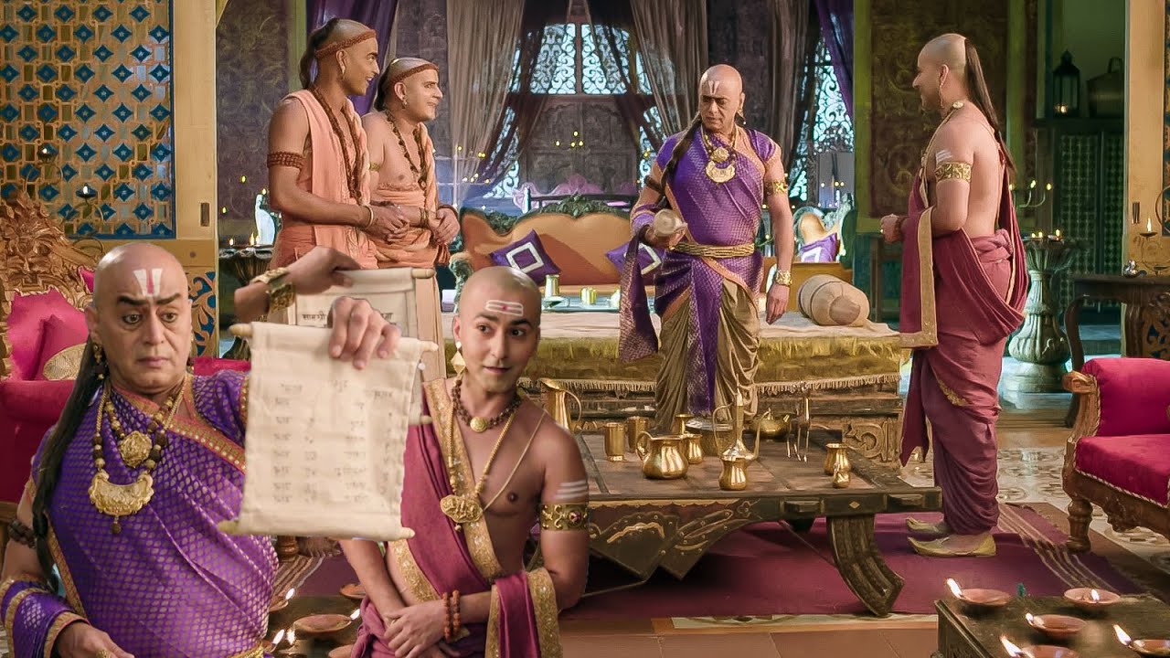 तथाचार्य की पूजा की सामग्री की सूची कैसे हो गई छोटी || Tenali Rama || Full Ep-37