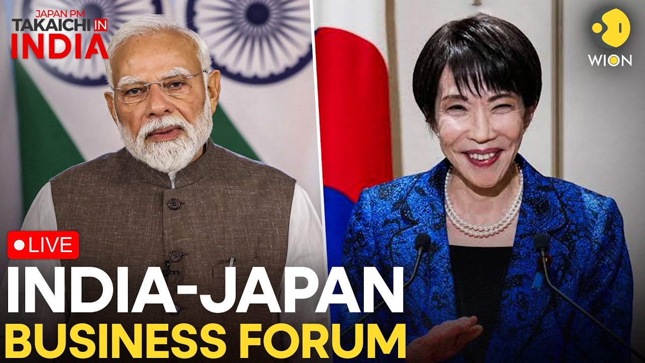 India-Japan Annual Summit LIVE: PM Modi, PM Sanae Takaichi Participate In India-Japan Business Forum