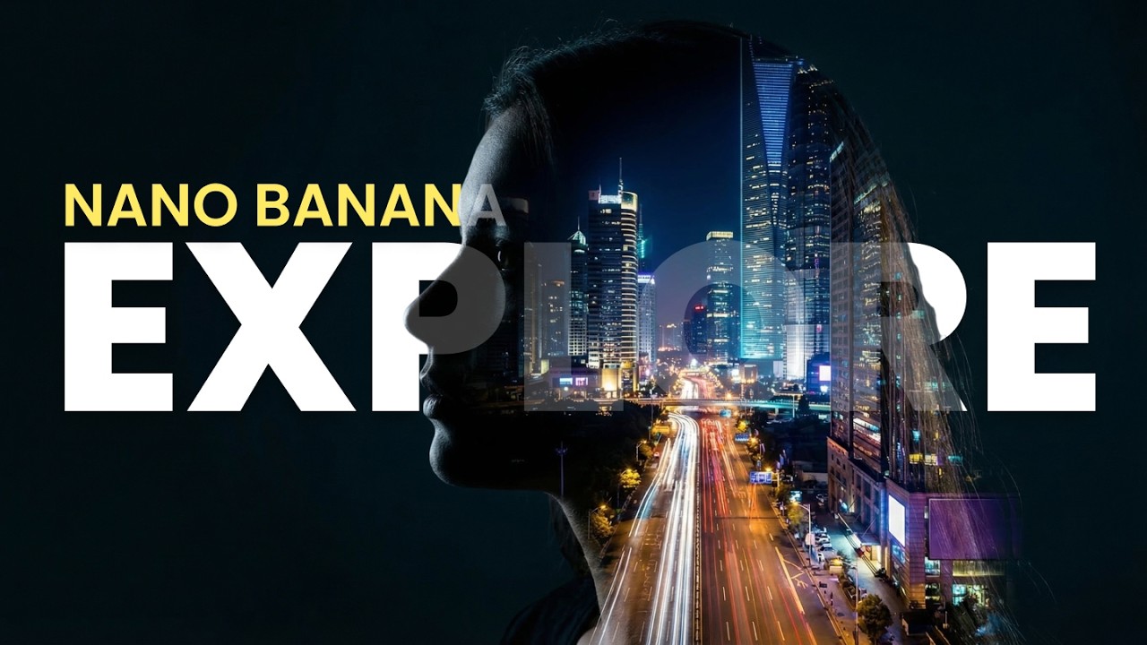 Exploring NANO BANANA Styles: From Double Exposures to Abstract Textures