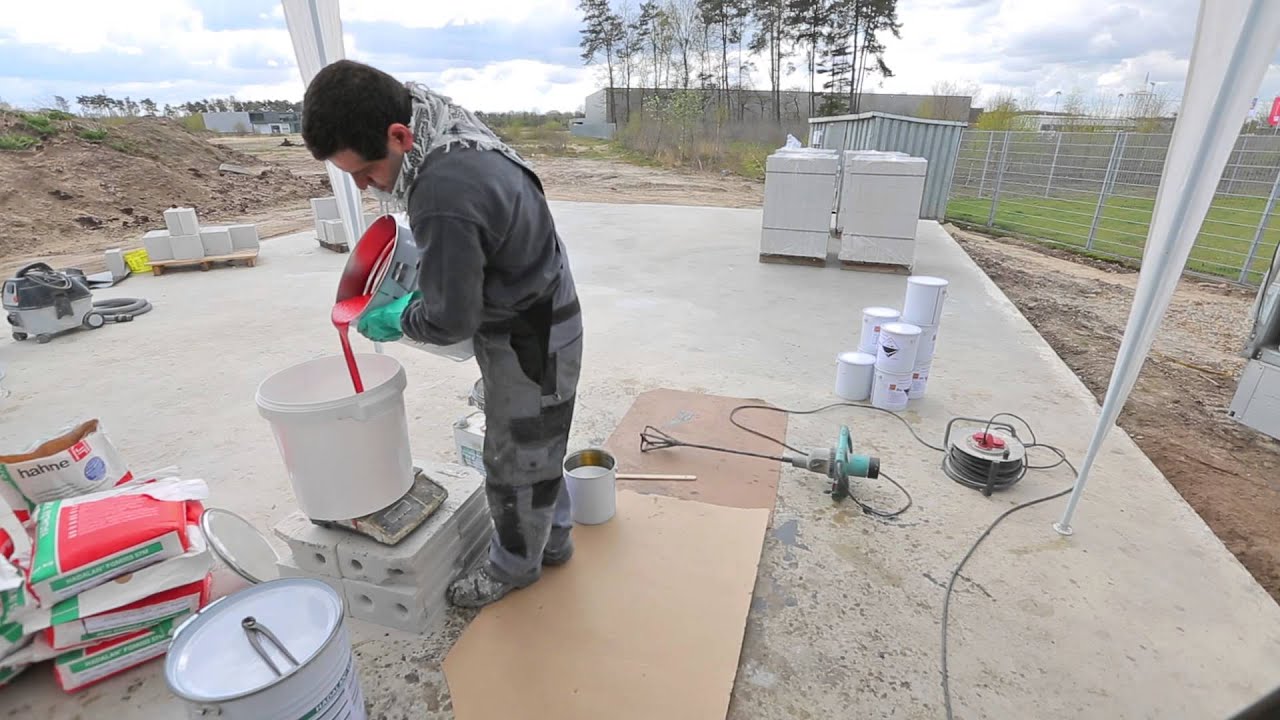 Industriebodenbeschichtung mit HADALAN® VS 12E
