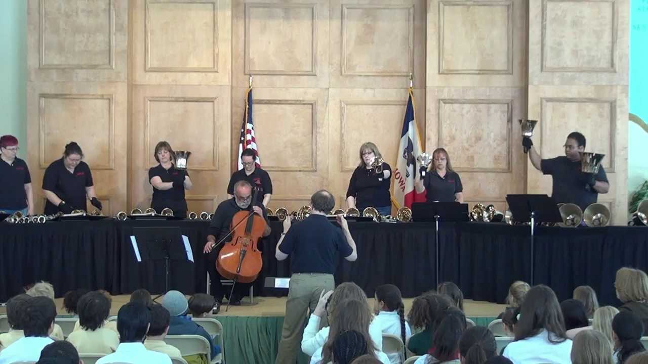 Sonos Handbell Ensemble Performs for Maharishi School