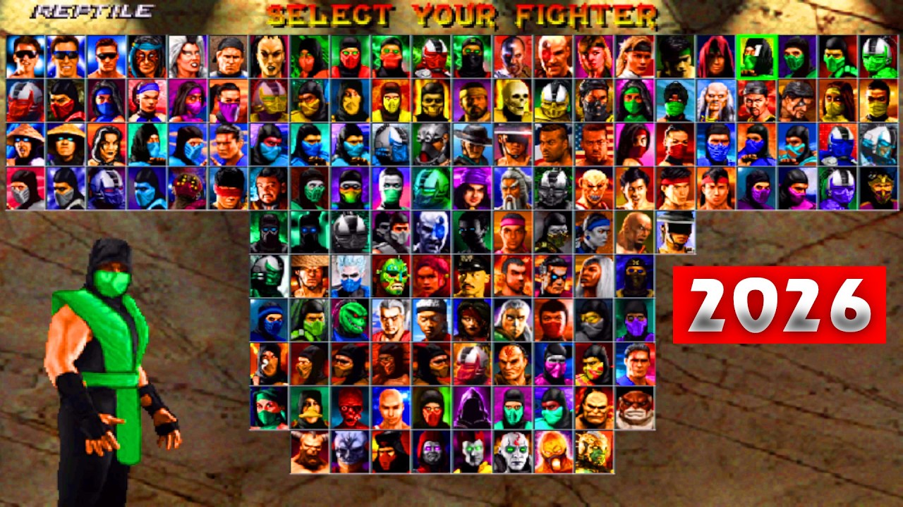 Mortal Kombat Project - Expanded Plus Ultimate (2026 Release) Reptile MK1