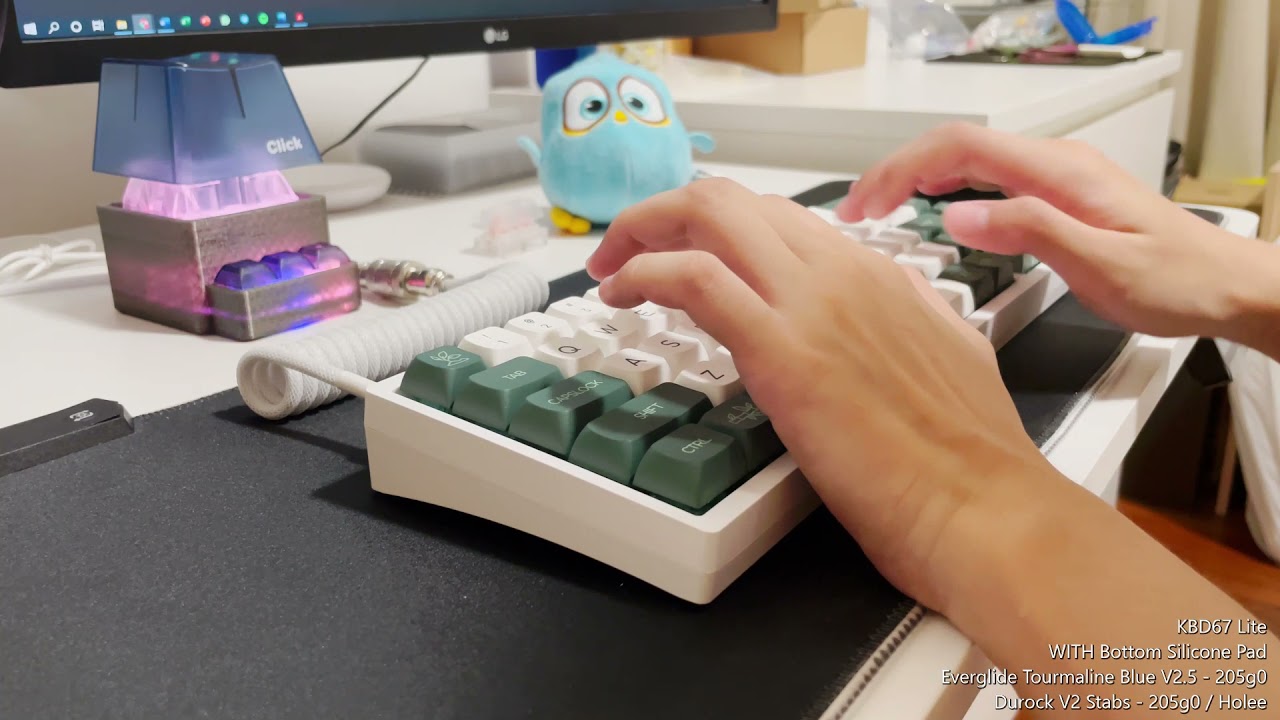 Modding My KBD67 Lite R3 | Bottom Silicone Pad Sound Test Comparison