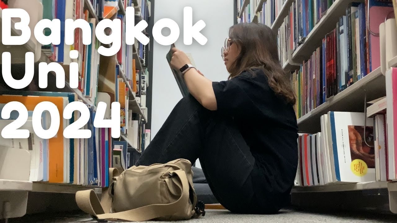 [ENG] college vlog 2024💕, Bangkok university, Thailand