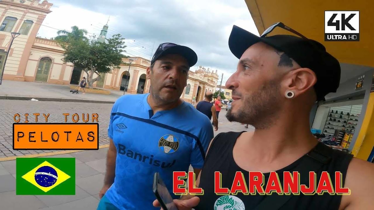City tour en ciudad de PELOTAS, BRASIL - Desde el MERCADO DEL CENTRO hasta el LARANJAL 🇧🇷