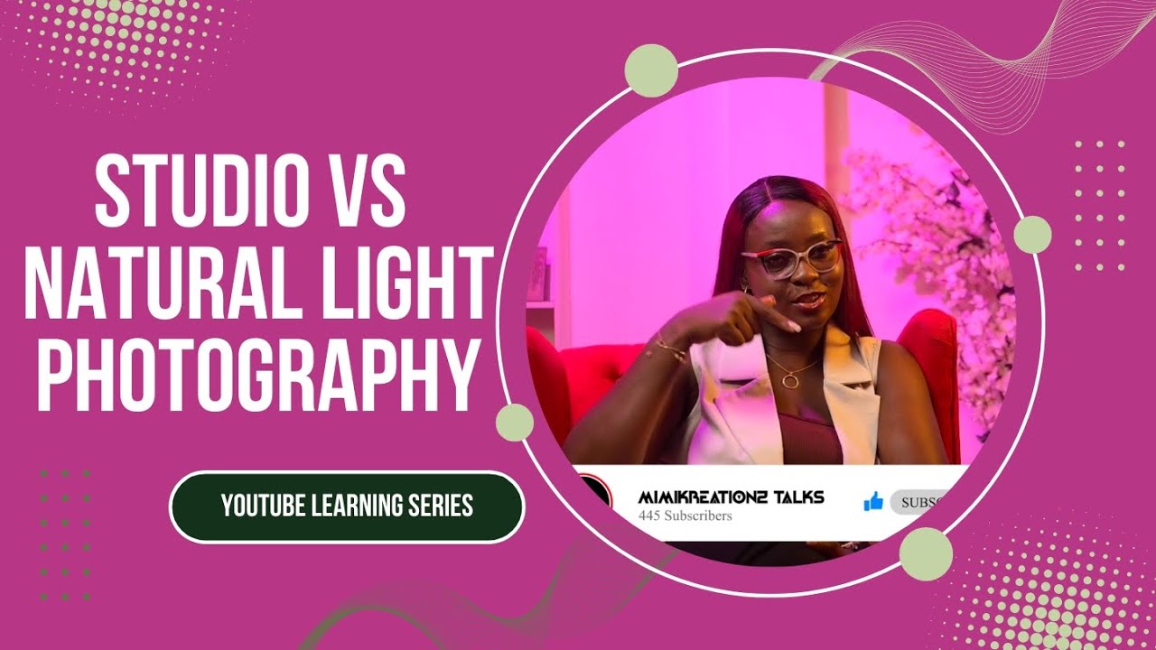 STUDIO VS NATURAL LIGHT PHOTOGRAPHY - Lighting tips for beginners