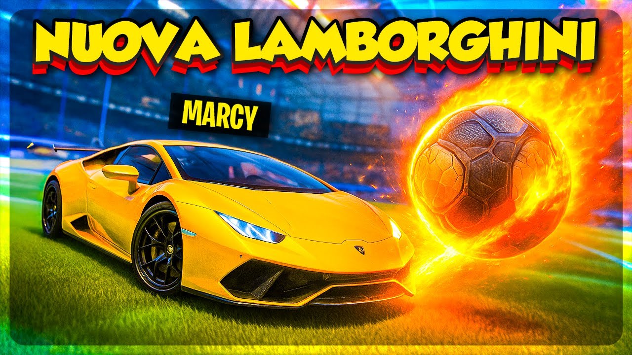 PROVO LA NUOVA LAMBORGHINI HURACAN GTO - Rocket League