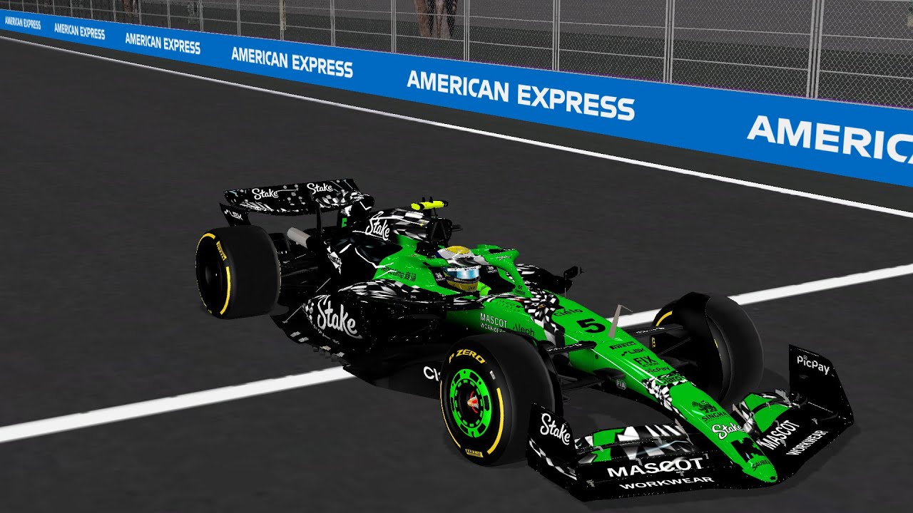 BORTOLETO VOANDO NA CIDADE DO PECADO! 🇧🇷 Hotlap em Las Vegas com a Sauber C45 [Mod SG2025]