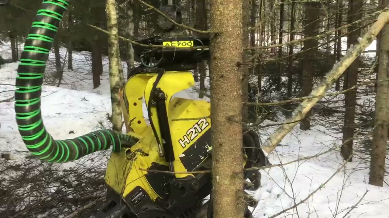 John deere 1070G H212 Thinning