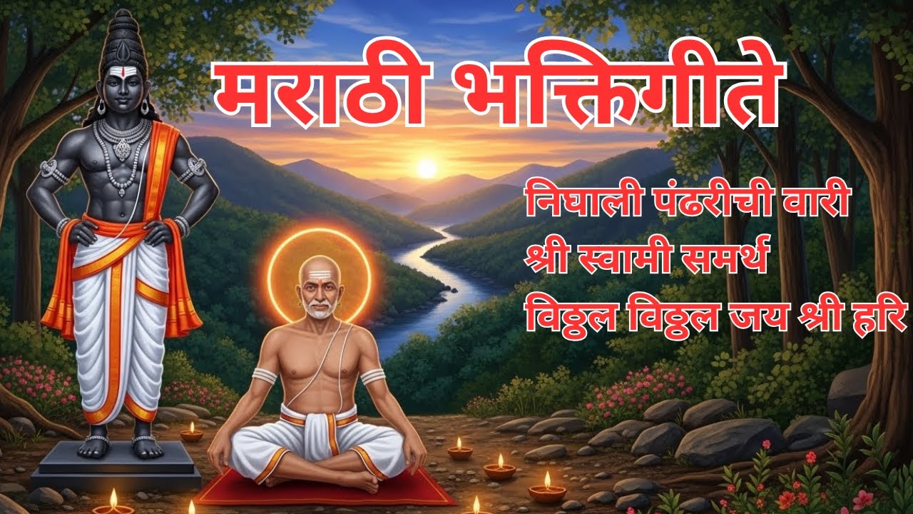Top 3 मराठी भक्तिगीते | Superhit Bhakti Geete  | पहाटेची ही सुंदर भक्तिगीते #swamibhakti