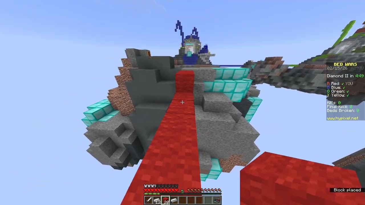 Minecraft bed wars!!!