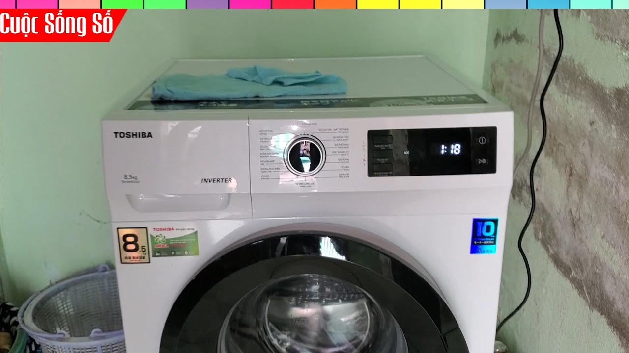 Mở Khóa Máy Giặt Toshiba Khi Lỡ Bấm Giặt Mà Bỏ Quên Đồ Cần Lấy Ra 📺 Cuộc Sống Số 📺
