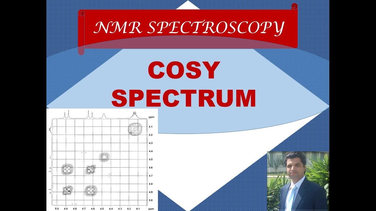 COSY Spectrum | 2D-COSY NMR spectrum | How to read COSY Spectrum?