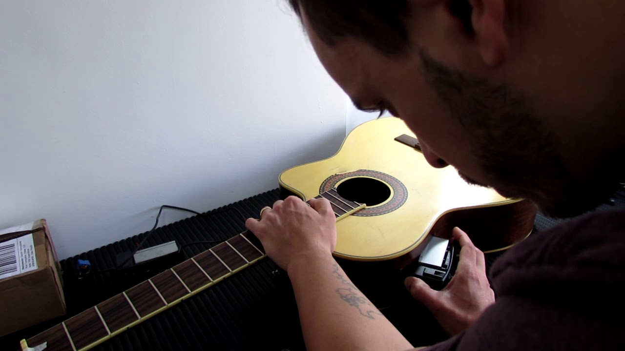 INSTALANDO PRÉ AMP DE VIOLÃO - EQ7545R