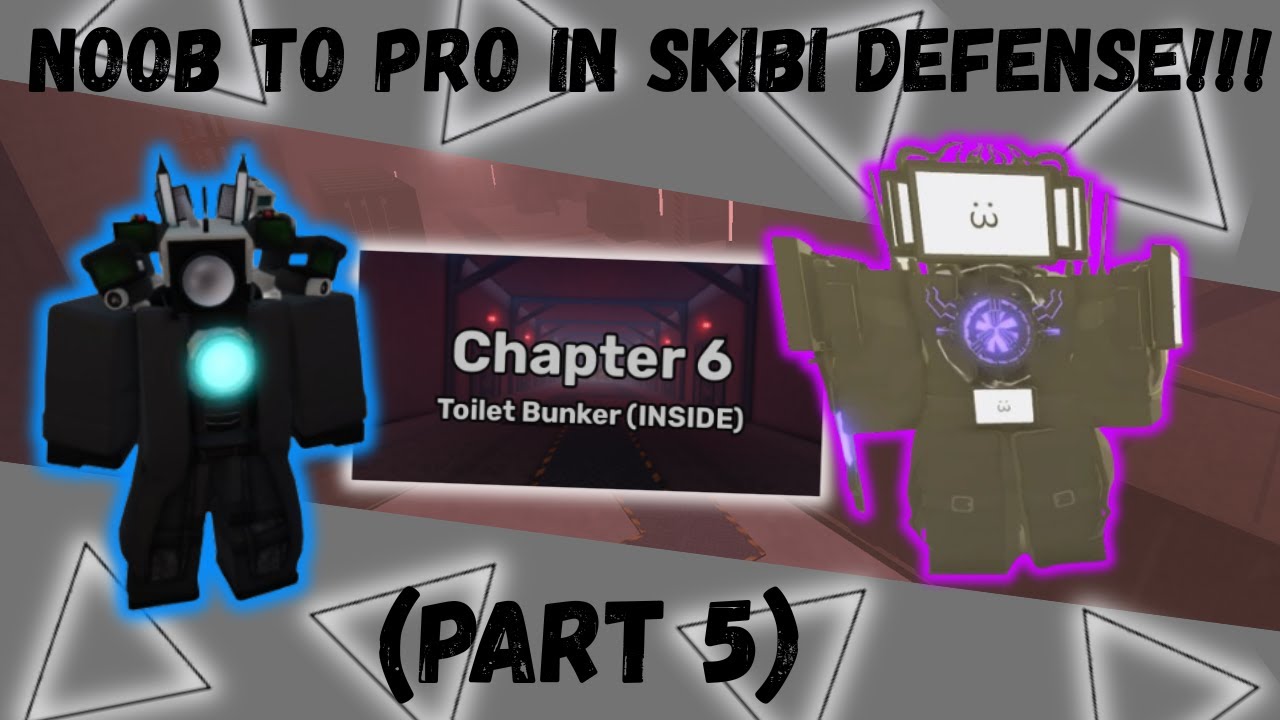 Noob to Pro in Skibi defense!! {Part 5}