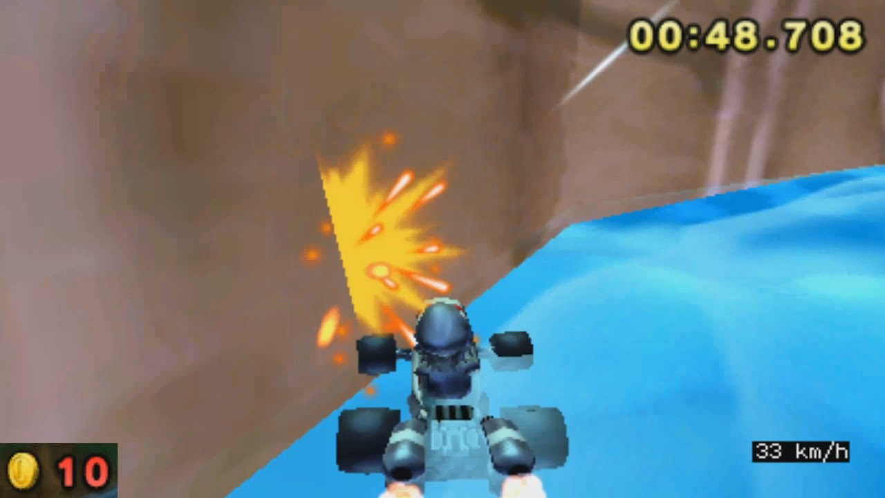GCN Dino Dino Jungle (Glitch) - 1:47.382 - Endo (Mario Kart 7 World Record)