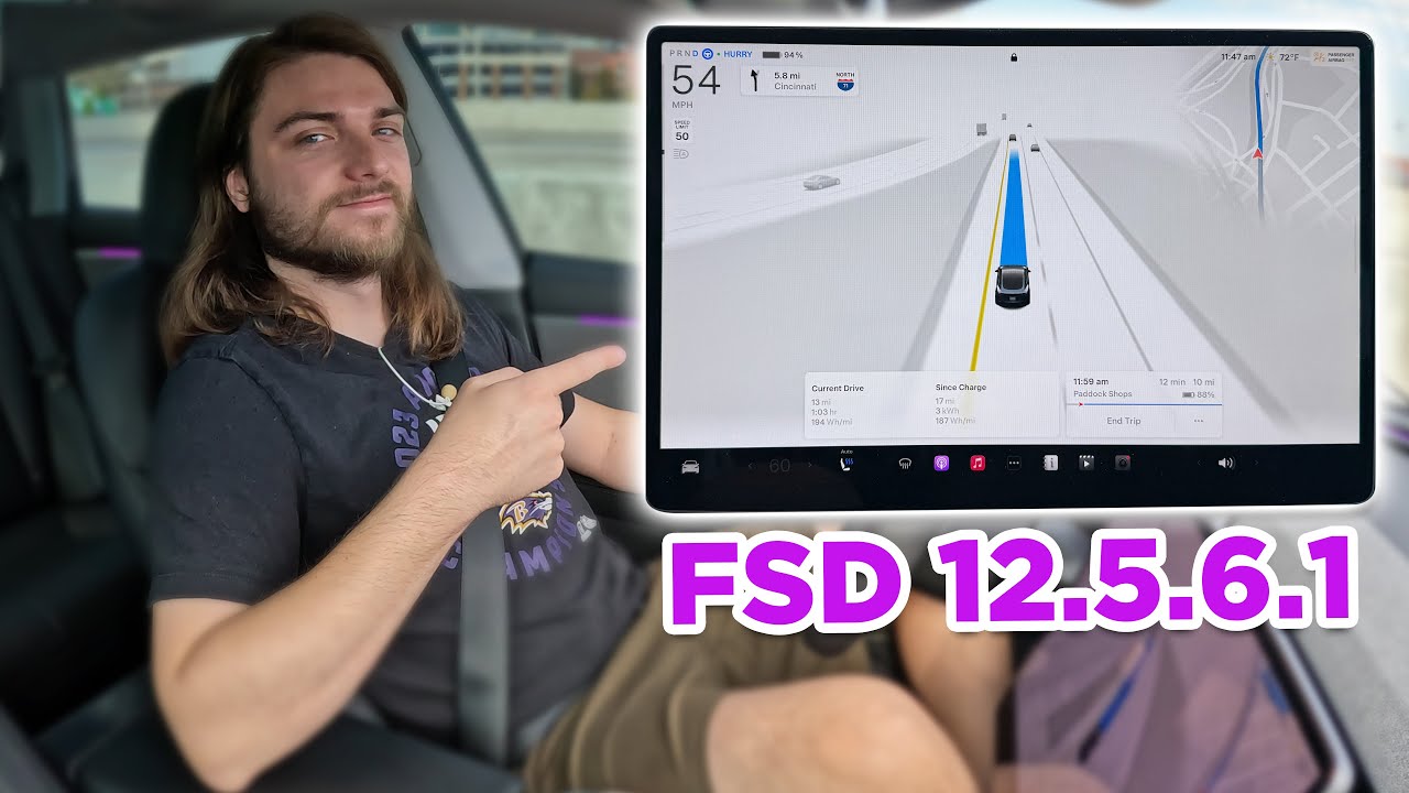 FSD 12.5.6.1 is BUTTERY SMOOTH!