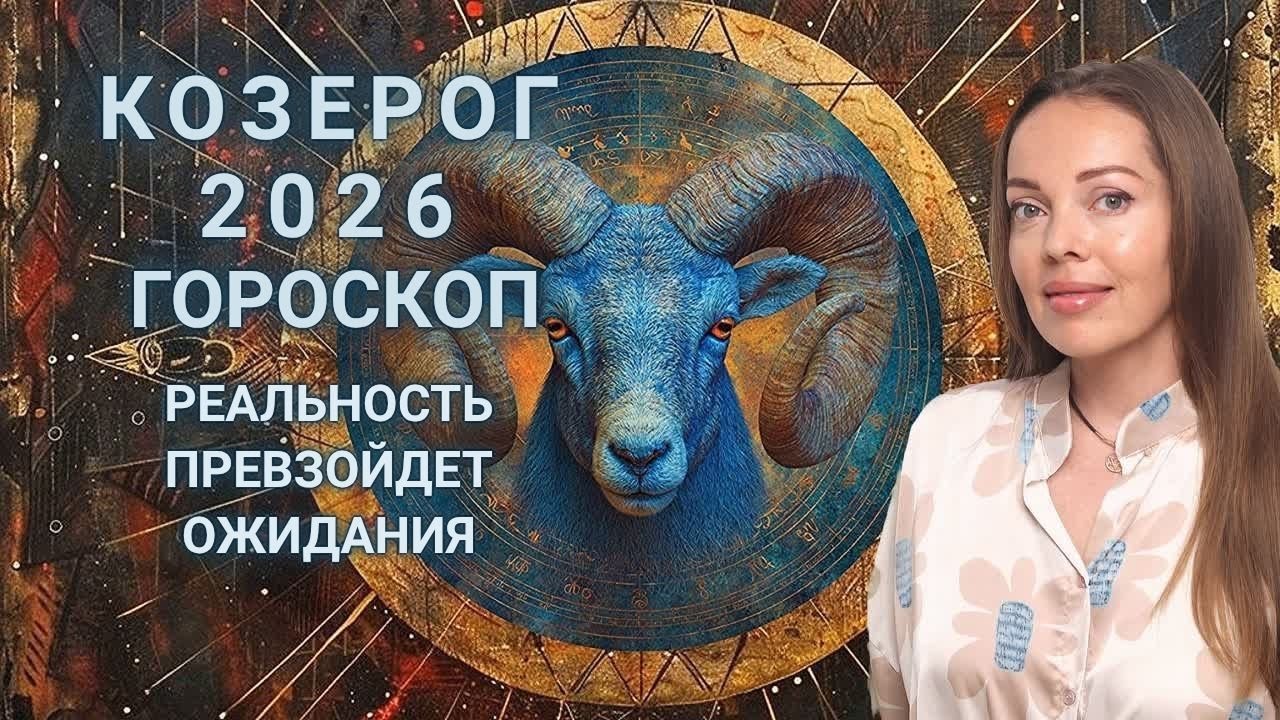 Козерог - гороскоп на 2026 год. Реальность превзойдет ожидания