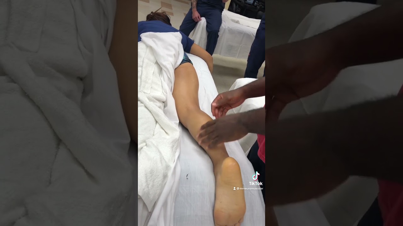 Introduction to sports massage hamstring treatment