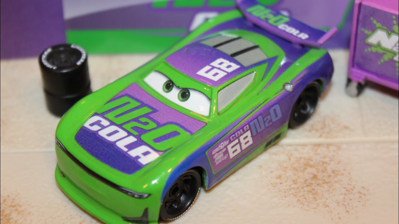 Mattel Disney Cars 3 H.J. Hollis (Next-Gen N2O Cola) Piston Cup Racer 2021 Thailand Variant