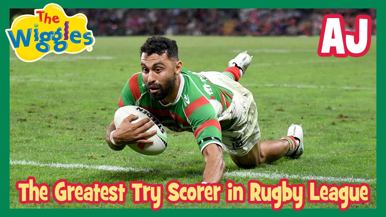 Alex Johnston 🏉 AJ: The Greatest Try Scorer in Rugby League 🐇 The Wiggles + The Tree of Wisdom