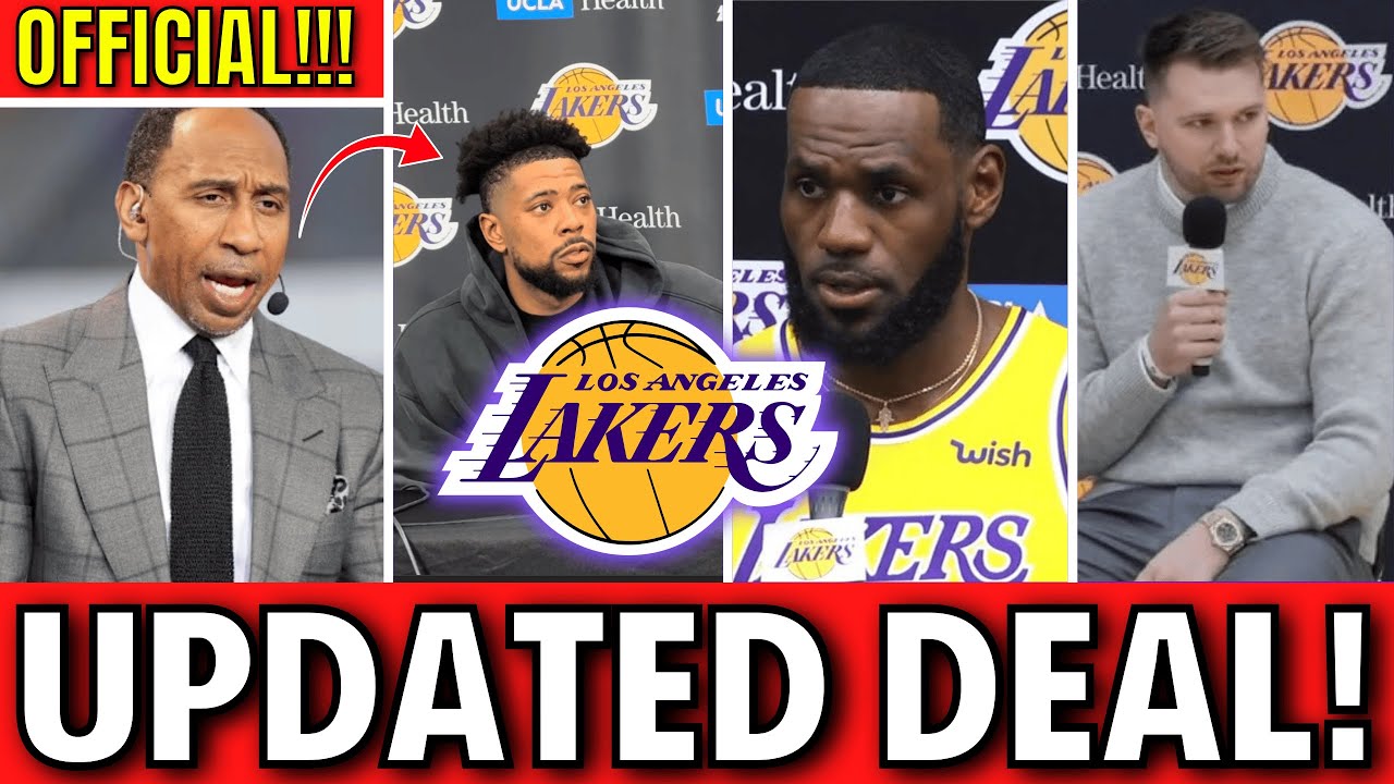 LAKERS MAKE SURPRISE ROSTER MOVE AS STEPHEN A CALLS OUT LEBRON JAMES! TODAY'S LAKERS NEWS