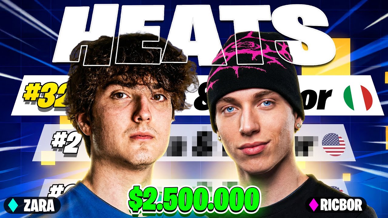 QUALIFICATO ALLE HEATS DELLA RELOAD SERIES DA 2.500.000$ *TOP 30*