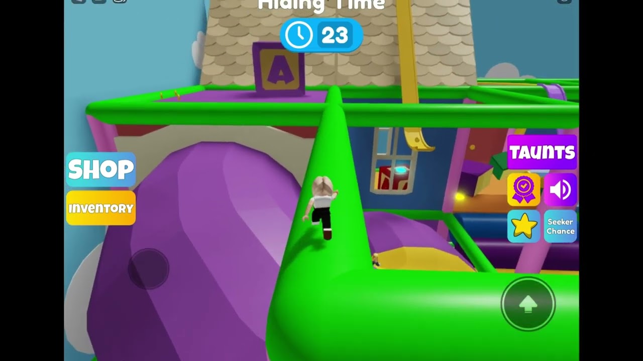 Hiding 🙈 places! *Mega hide and seek* /Roblox/AGORP  part 1