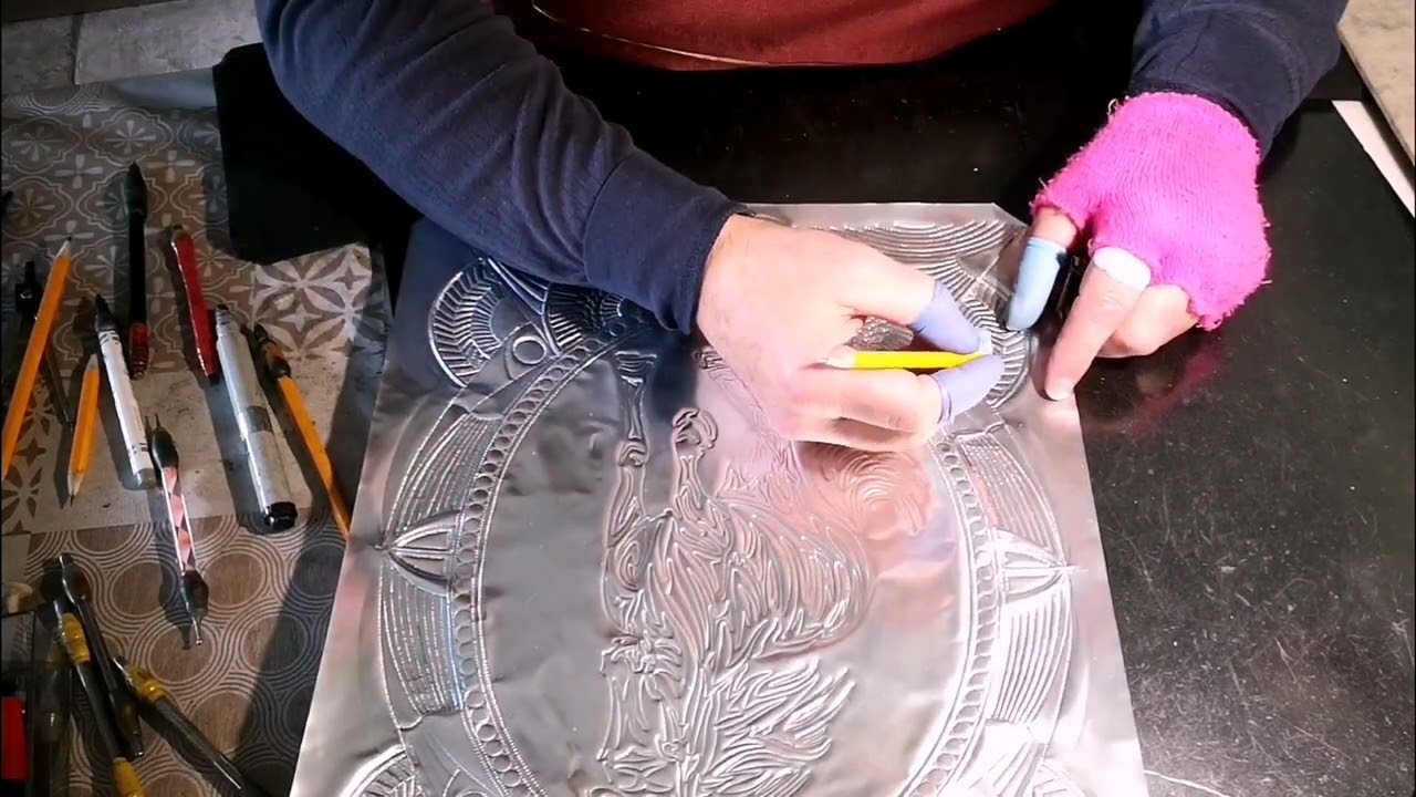 Working on my Angry Eagle.