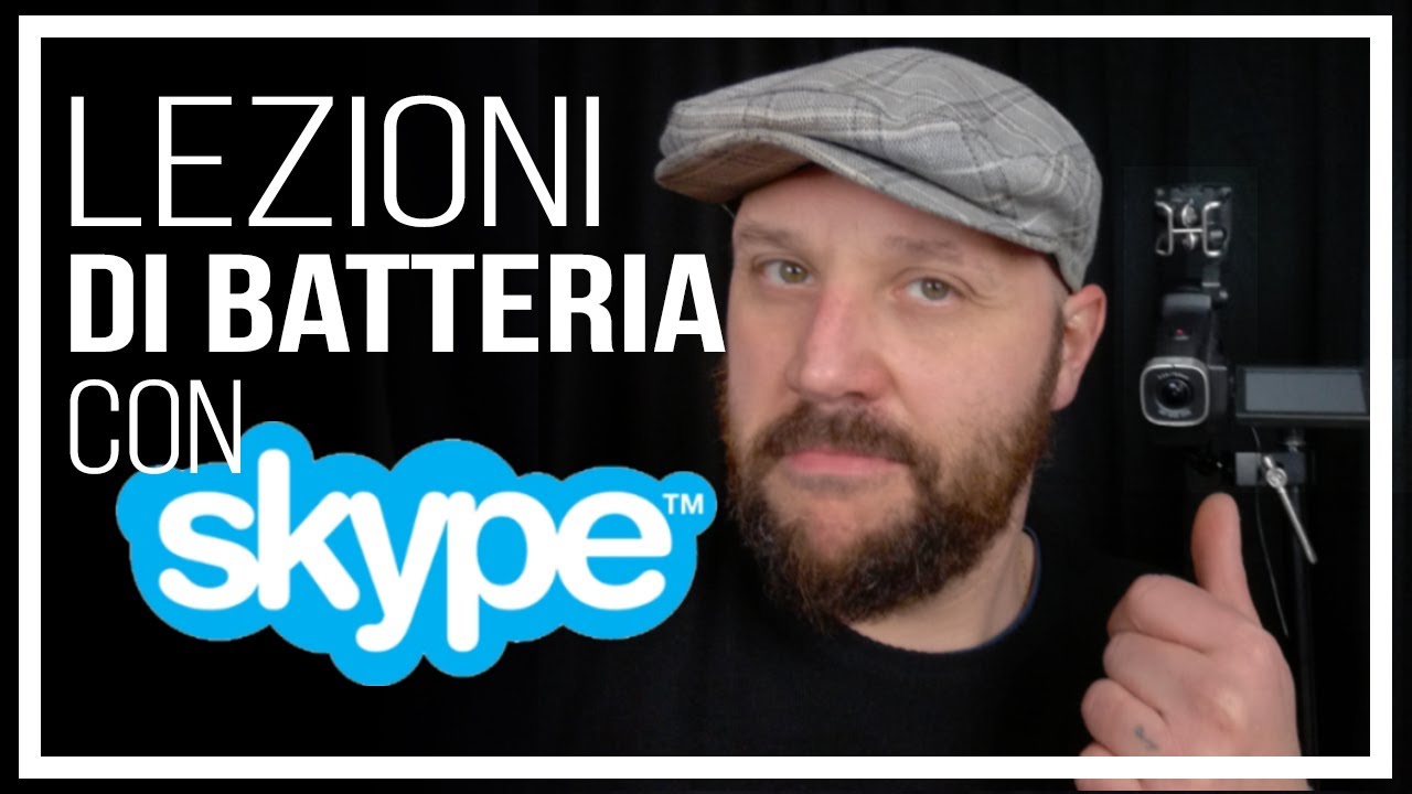 Lezioni di Batteria con SKYPE (TUTORIAL)- La Batteria JAZZ FACILE #46