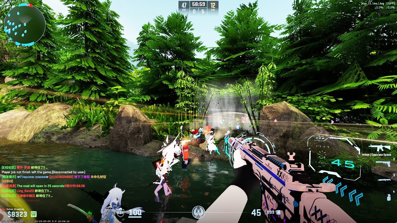 CS2 Zombie Escape ze_summer_house On EXG Server
