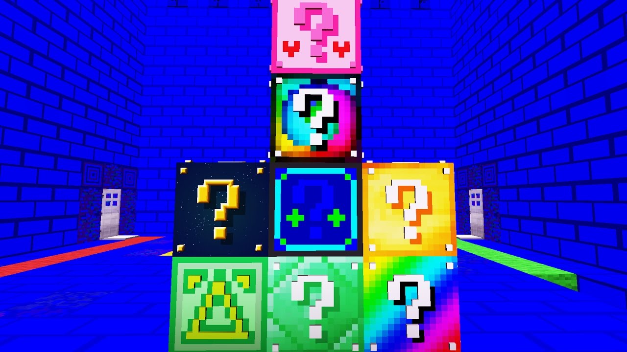 WSZYSTKIE LUCKY BLOCK? CHALLENGE PO POLSKU - MINECRAFT - FLOTHAR MATTYNIU FOORMAN