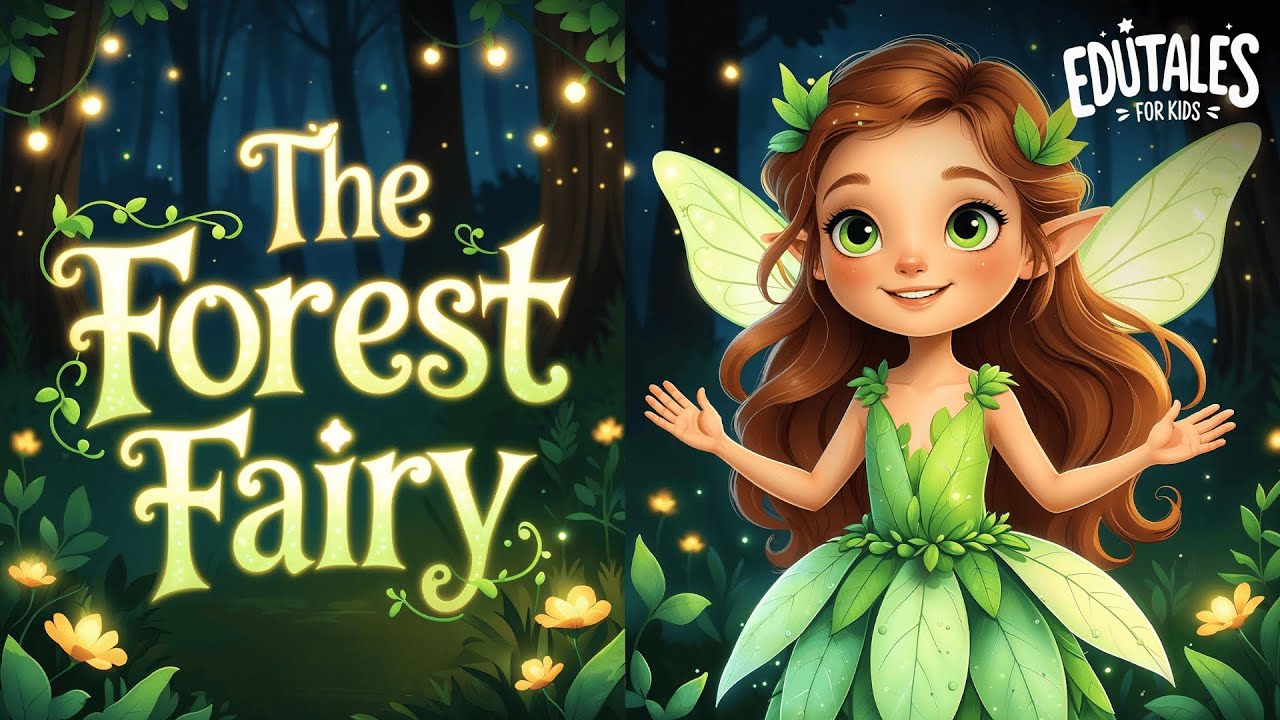 The Forest Fairy 🧚🏻‍♀️ | Bedtime Stories For Kids with Relaxing Music