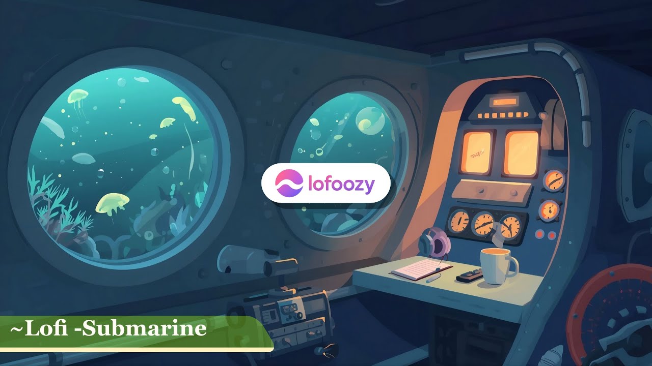“Lofi Submarine 🌊 Deep Sea Beats for Study, Focus & Calm Descent” #subscribe #lofi #deep