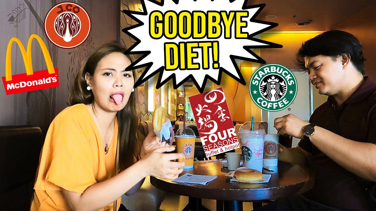 Letting The Person In Front of Us DECIDE WHAT WE EAT! (ETO ANG DATE NAMIN)