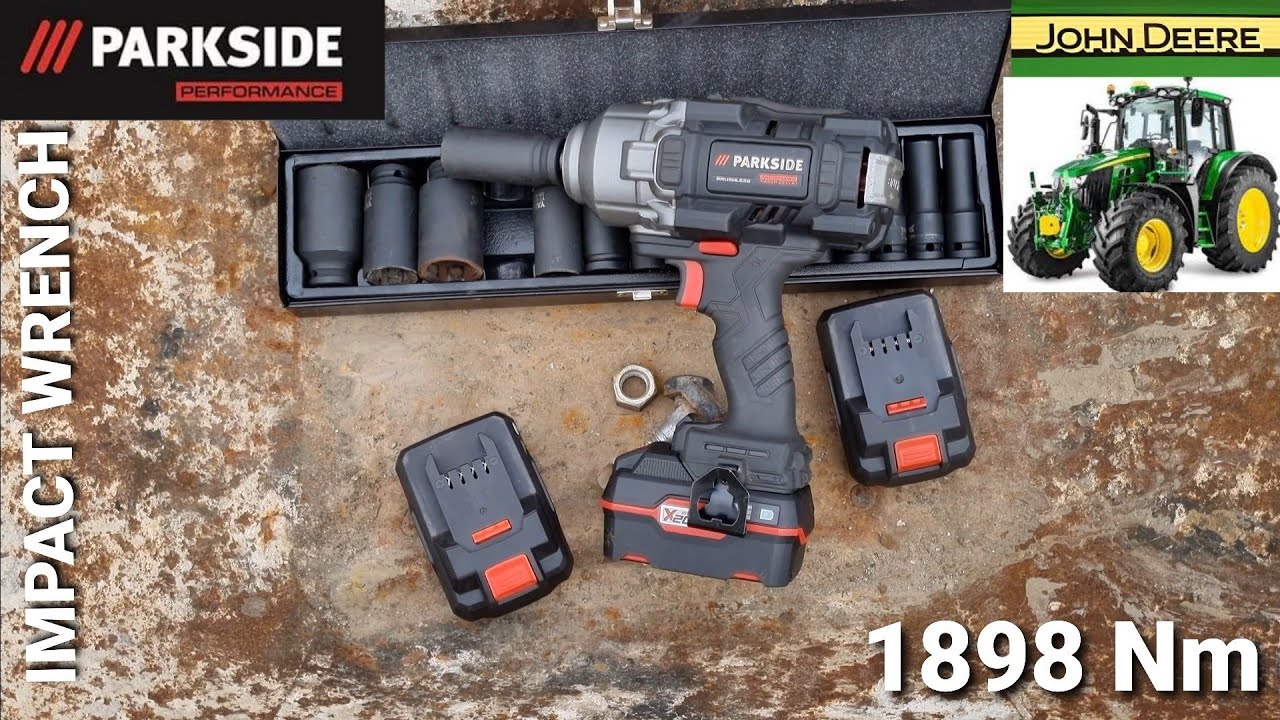 Отбойный молоток 1898Нм ?? Ударный гайковерт Parkside PERFORMANCE PASSP 20 Li A1