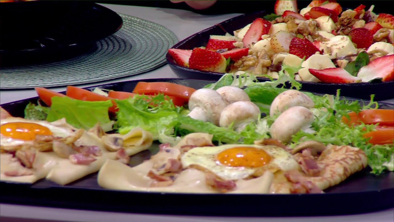 الكريب بحشوات متعددة وشوربة الباستا والخضار (2026-01-22)