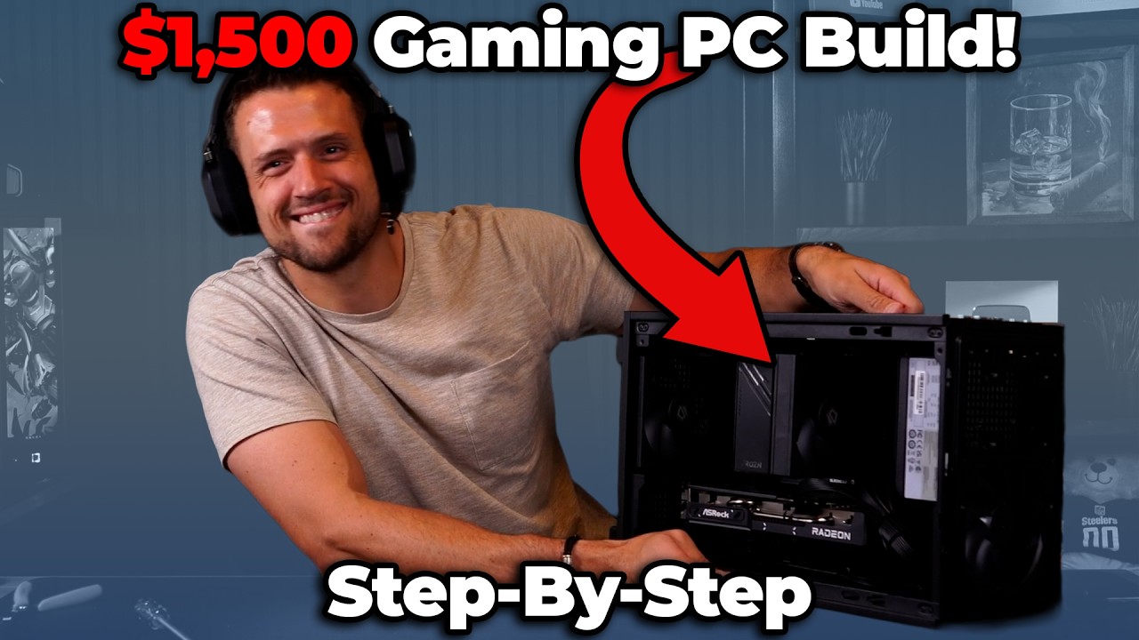 How to Build a $1500 Gaming PC (Ryzen 5 9600X and RX 9060 XT 16GB)