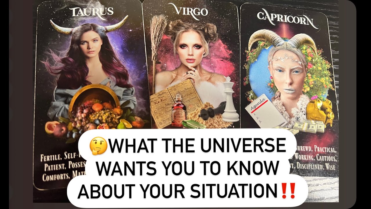 TAURUS ♉️ VIRGO ♍️ & CAPRICORN ♑️ WHAT U NEED 2KNOW ABOUT UR PERSON‼️ ✨TIMESTAMP BELOW✨