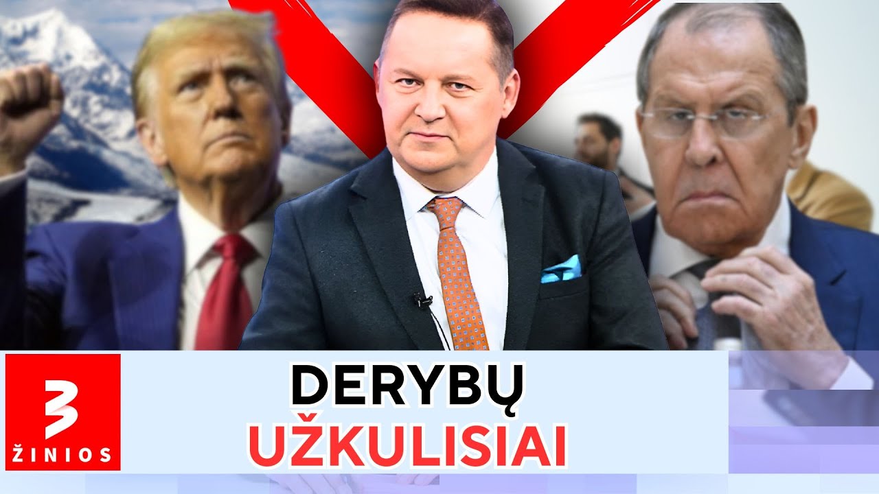 Derybų užkulisiai: Trumpo grasinimai ir Lavrovo gestai