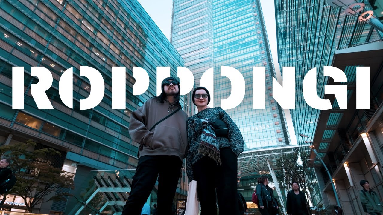 TOKYO couple VLOG｜A day in Roppongi, exploring Hills, Midtown & hidding local cheap izakayas!!