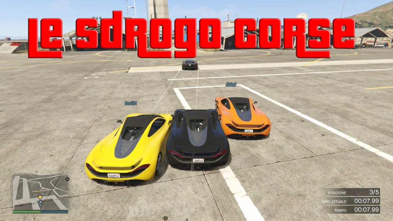 GTA V | SDROGO CORSE | GLI ULTIMI SARANNO I PRIMI! w/Dread, Rohn, Frax e Grananas