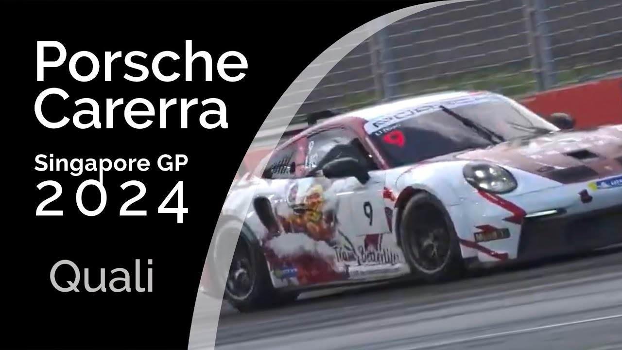 Porsche Carrera Cup SG2024 - Qualifying (HD Audio) @ Raffles Avenue T14