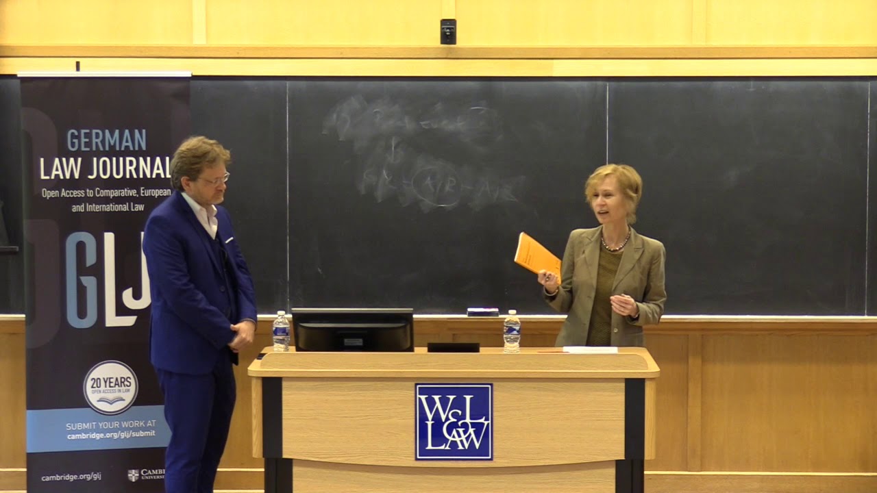 German Law Journal Speaker Kai Ambos