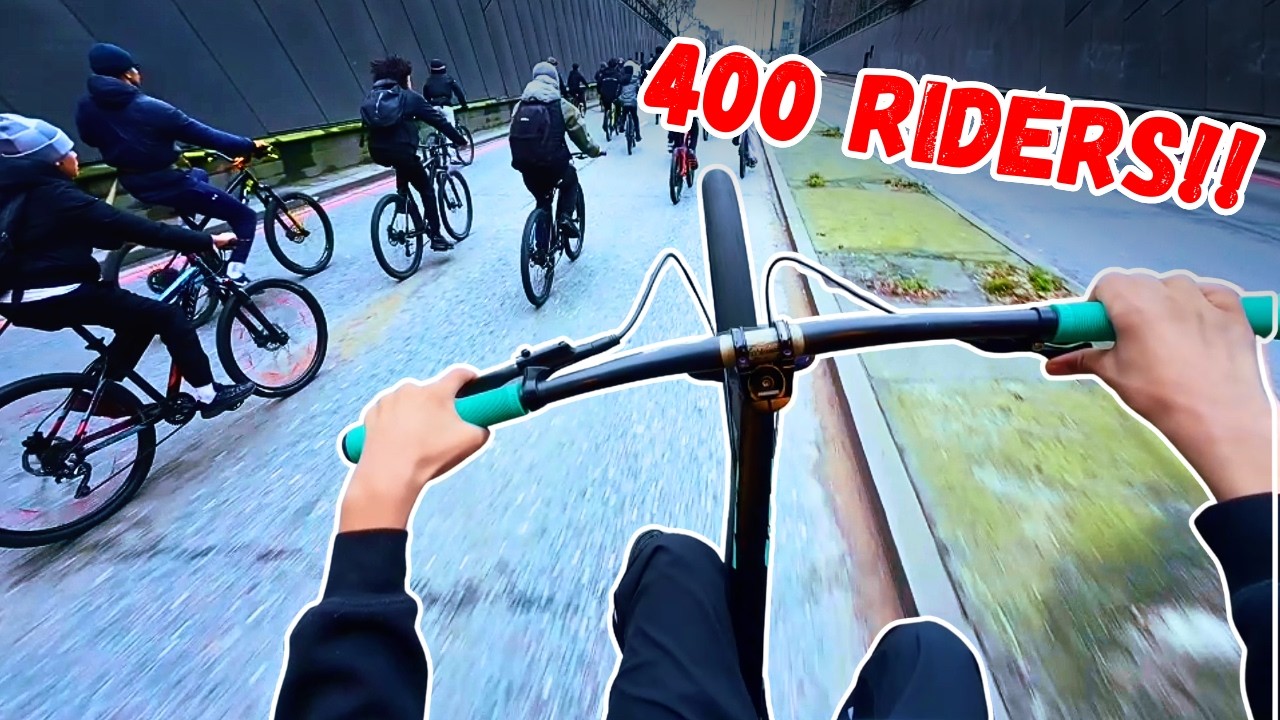 400+ Riders London Collective Rideout Takeover⁉️